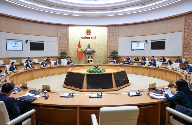 Thủ tướng Phạm Minh Chính chủ trì Phiên họp Chính phủ chuyên đề xây dựng pháp luật tháng 1/2024- Ảnh 1.