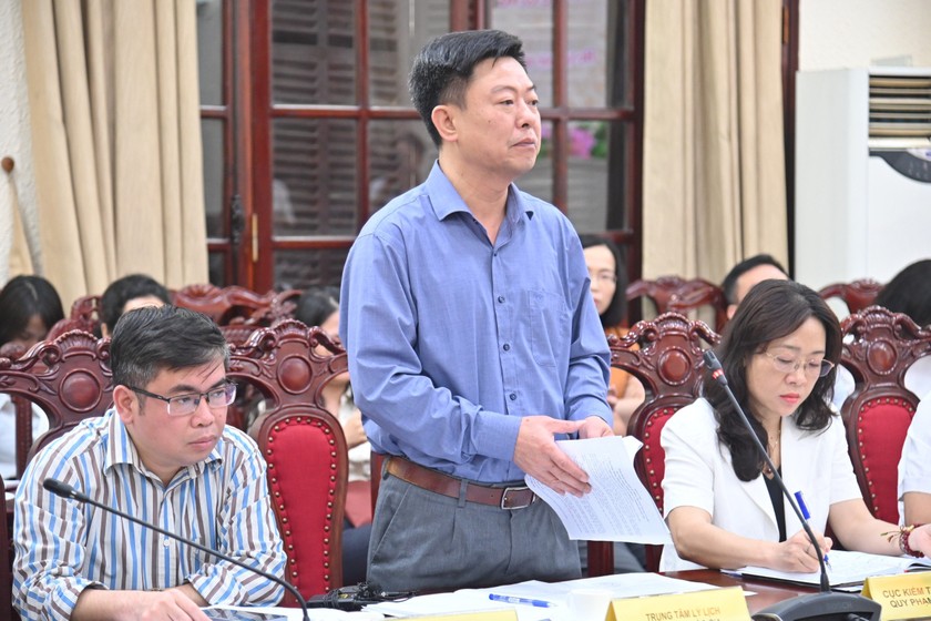 Ông Phạm Quang Đại, Phó Trung tâm Giám đốc LLTP quốc gia