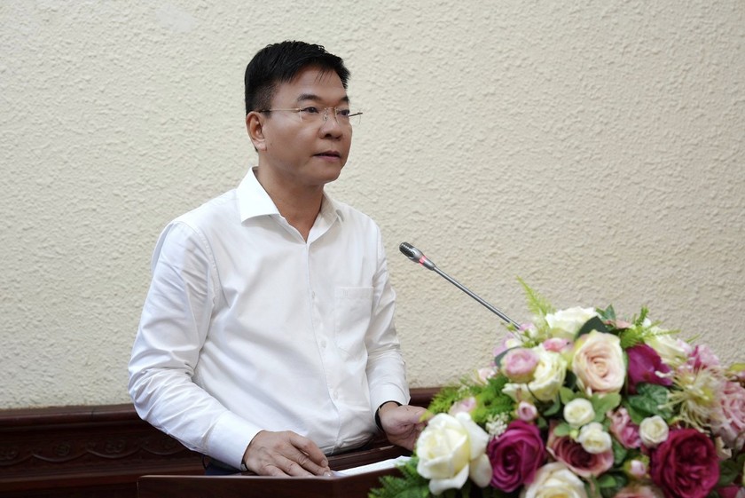 Bộ Tư pháp: Gặp mặt nhân ngày Báo chí Cách mạng Việt Nam ảnh 1