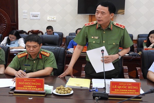 Đoàn kiểm tra liên ngành về trợ giúp pháp lý làm việc tại Hưng Yên ảnh 2