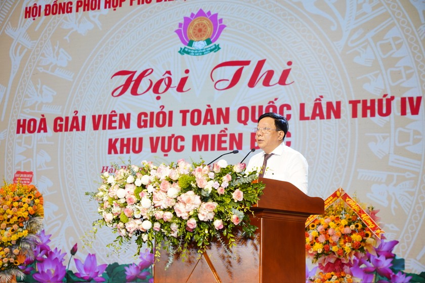 Khai mạc hội thi diễn ra trang trọng. ảnh 3