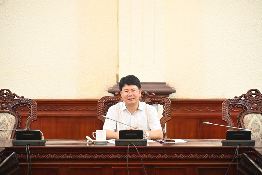 Thứ trưởng Nguyễn Thanh Tịnh phát biểu kết luận cuộc họp. ảnh 2