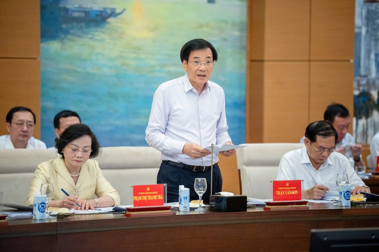 Đảng đoàn Quốc hội và Ban Cán sự đảng Chính phủ tổ chức Hội nghị về kỳ họp thứ 8, Quốc hội khóa XV- Ảnh 6.