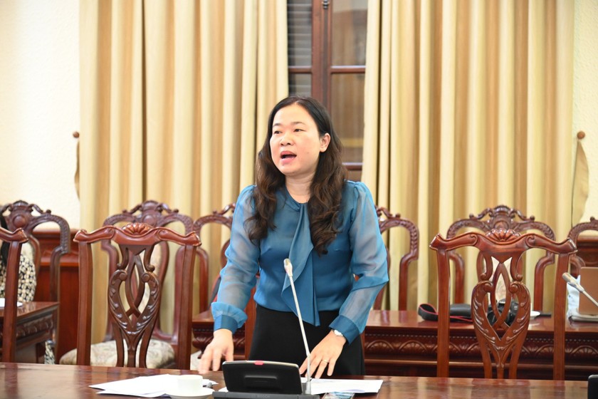 Cục trưởng Cục Phổ biến giáo dục pháp luật Lê Vệ Quốc. ảnh 4