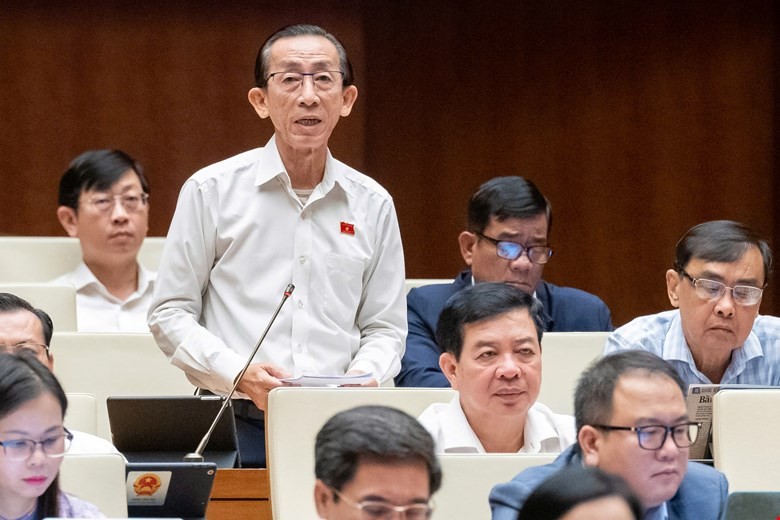 Quang cảnh phiên họp. (Ảnh trong bài: quochoi.vn)