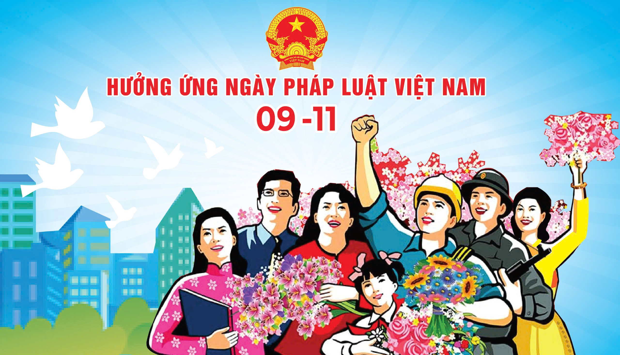 Tổ chức các hoạt động hưởng ứng Ngày Pháp luật nước Cộng hòa xã hội chủ nghĩa Việt Nam theo tinh thần Kết luận số 80-KL/TW của Ban Bí thư Trung ương Đảng