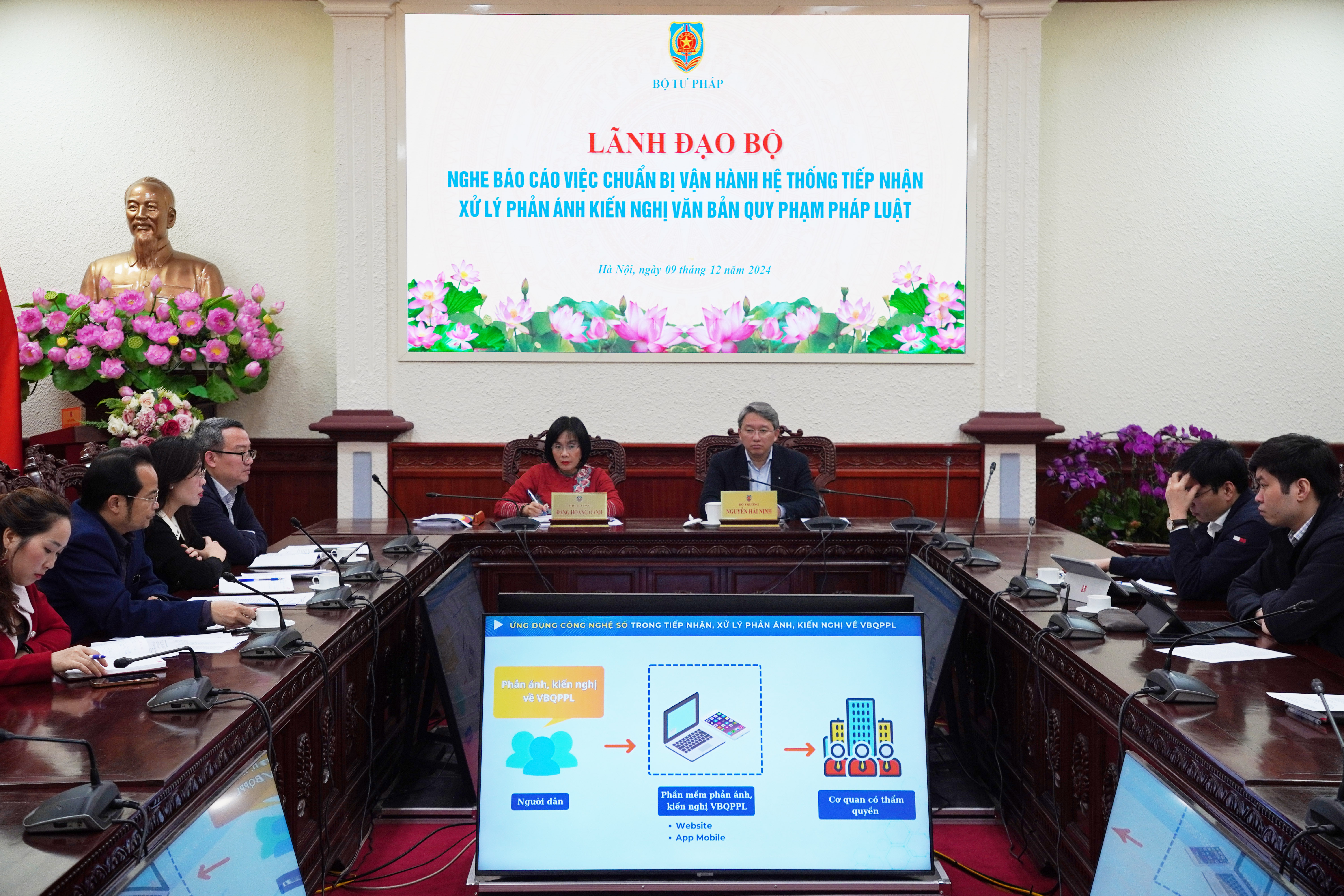 Cần sớm đưa Hệ thống tiếp nhận, xử lý phản ánh, kiến nghị văn bản quy phạm pháp luật vào hoạt động